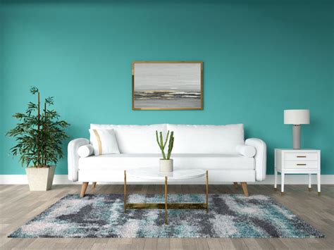 What Color Furniture Goes With Teal Walls