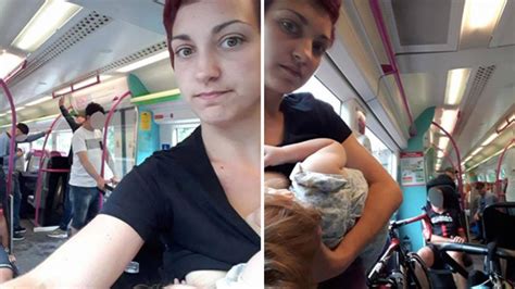 Mum Forced To Breastfeed Standing Up On A Train As No One Offers Her A Seat