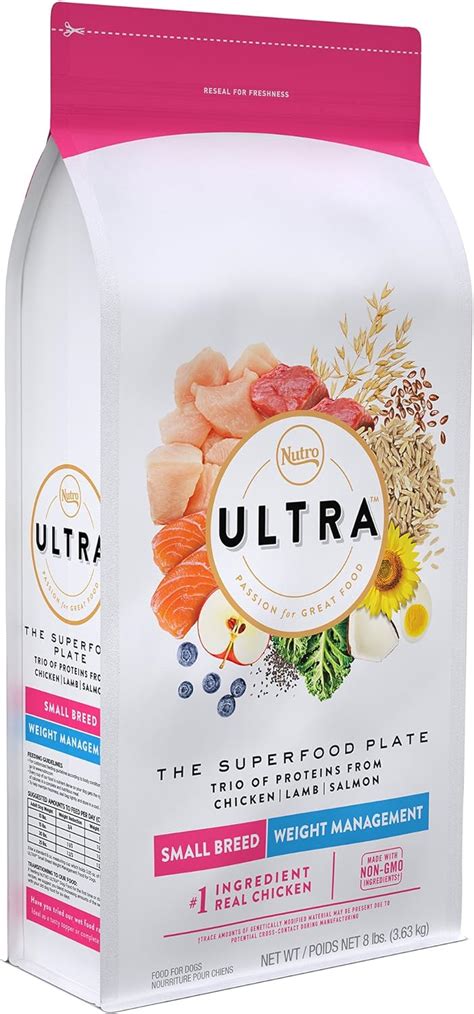 Nutro Ultra Weight Management Antioxidants Pet Small Breed Dry Dog Food