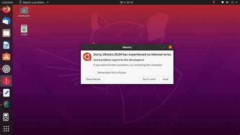 How To Fix Sorry Ubuntu Has Experienced An Internal Error