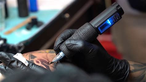 Dragonhawk Mast Saber Wireless Battery Rotary Tattoo Machine Pen Youtube
