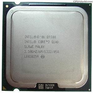 Intel Core 2 Quad Microprocessor Family