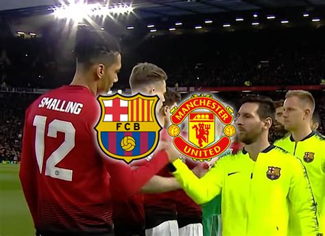 Champions league spiele heute begegnungen. FC Barcelona gegen Manchester United: So kannst du das ...