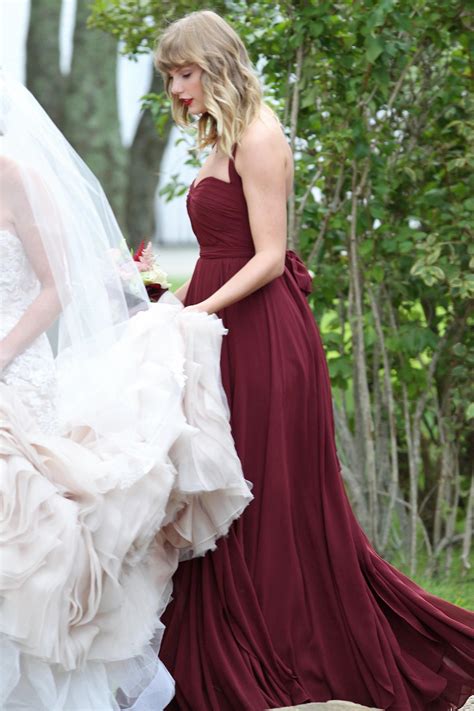Along with anderson, several other swift supporters. Taylor Swift Serves as Bridesmaid in Abigail Anderson's ...