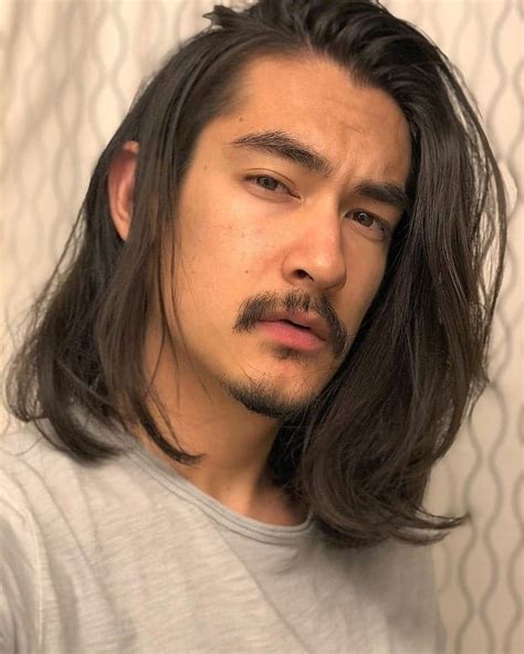Asian Long Hairstyle Male Shwggy1 In 2021 Bocadewasuer