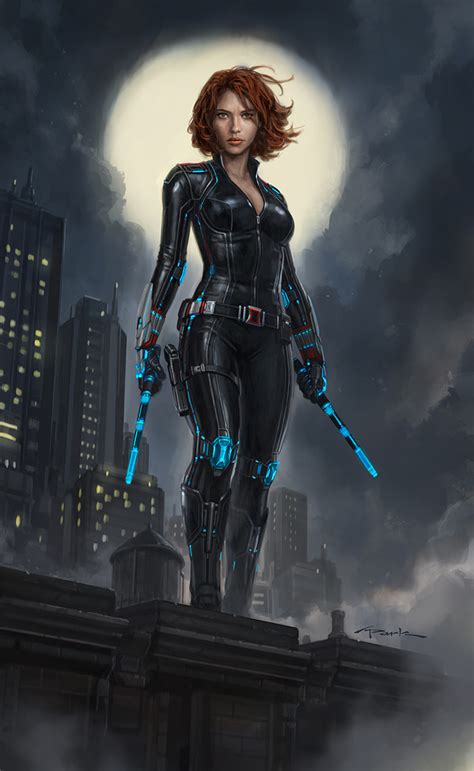 Black Widow Avengers Age Of Ultron By Andy Park Imaginarymarvel
