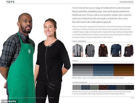Maybe you would like to learn more about one of these? Starbucks relaxes its dress code and allows staff to wear ...