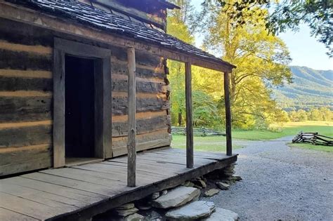John Oliver Cabin Views ⛰ Historic Log Cabin On Cades Cove Loop Road