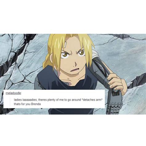 An Anime Character With Blonde Hair Holding A Knife