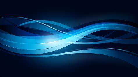 Wavy Lines Abstract Blue Wallpapers Hd Desktop And