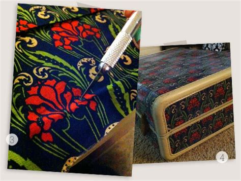 Mod Podge Fabric Covered Suitcase Diy Sarah Hearts