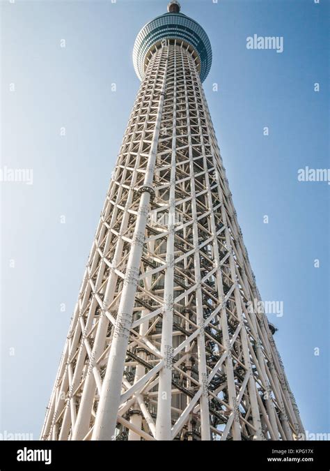 Tokyo Japan February18 2014 The Tokyo Skytree Tower Is The Worlds