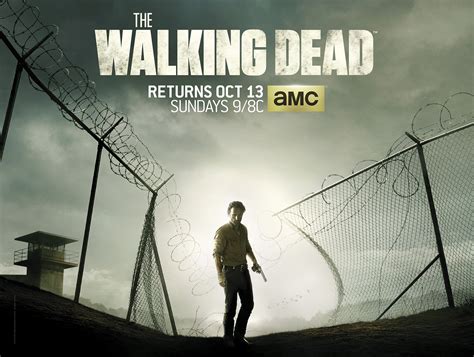 The Walking Dead Season 4 Tv Spots Poster The Prison Is Not Safe
