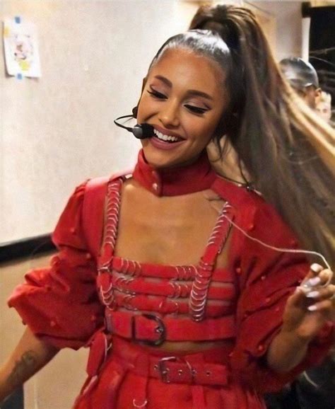 Ariana Wearing Red Is So Flawless Rarianagrande