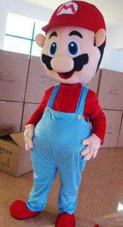 Giant Mario Mascot Costume Costume Party World