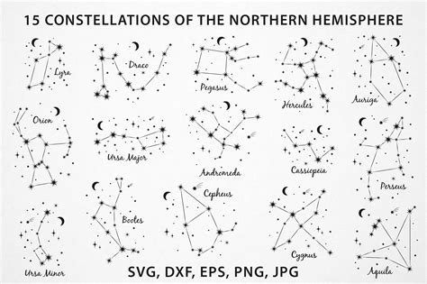 Northern Cross Constellation Tattoo