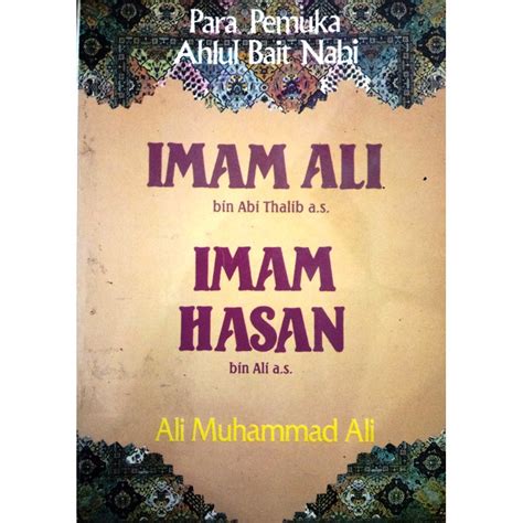 Jual Imam Ali Bin Abi Thalib As Imam Hasan Bin Ali As Indonesia