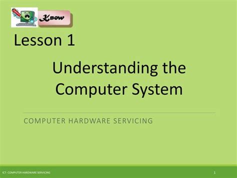 Understanding The Computer System Ppt