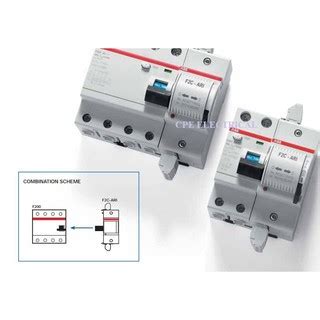 For overloads and line to neutral short circuits, the wiring rules require other devices to provide protection. ABB 63A 4P 300mA RCCB ELCB + Auto / Remote Reclosing ...