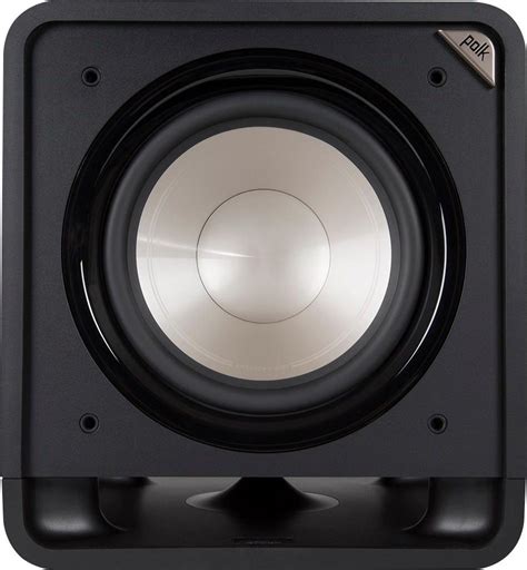 Polk Audio 12 200w Powered Subwoofer Black Washed Walnut Hts12 Sub Blk