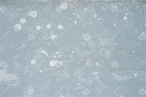 White Splash On Gray Background Concrete Wall Messy Splotchy Surface