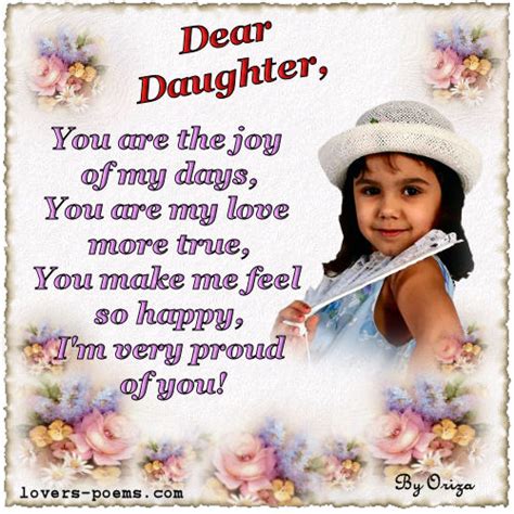 Message To A Daughter 4 I Love You Baby Happy Birthday Message