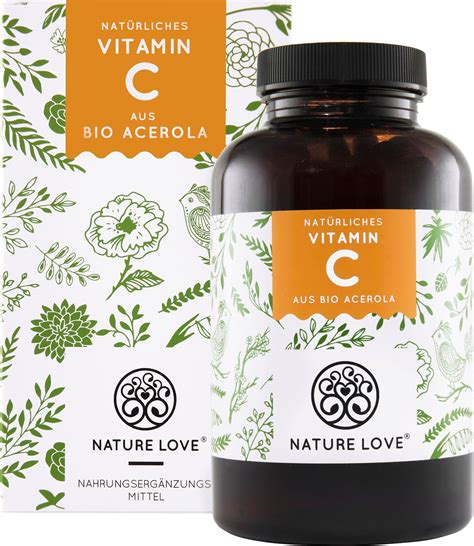 Alibaba.com offers 1645 bio life c products. Vitamin C aus Bio-Acerola, 180 Kapseln - Nature Love ...