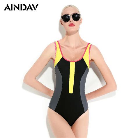 New Professional Racing Swimwear Beach Sports Bathing Suits One Piece Swimsuit Swimming Suit For
