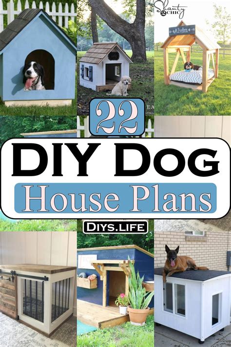 22 Free Diy Dog House Plans For Pet Owners Diys
