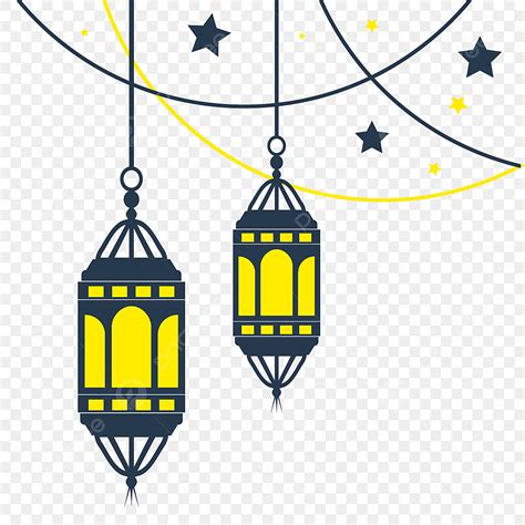 Ramadan Lantern Clipart Vector Ramadan Yellow Lantern Png Ramadan