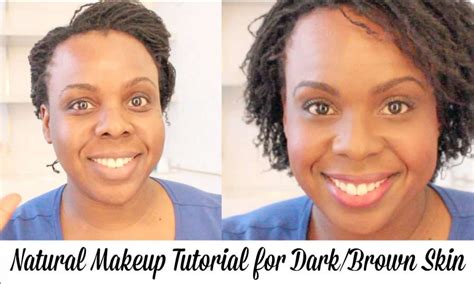 Natural Makeup Tutorial For Darkbrown Skin Cece Olisa