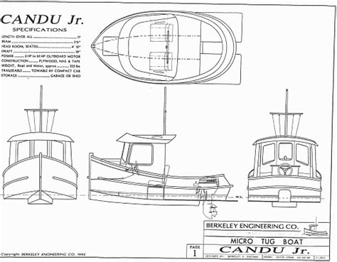 Mini Tug Mold Cost Estimation Boat Design Net