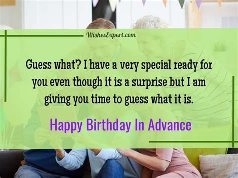 55 Best Happy Early Birthday Wishes Birthday In Advance