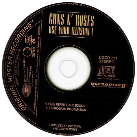 Guns N Roses Use Your Illusion I 1991 Mfsl Udcd 711 Avaxhome