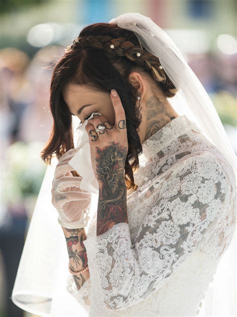 Tattooed Bride To Be Or Not To Be Her Beauty