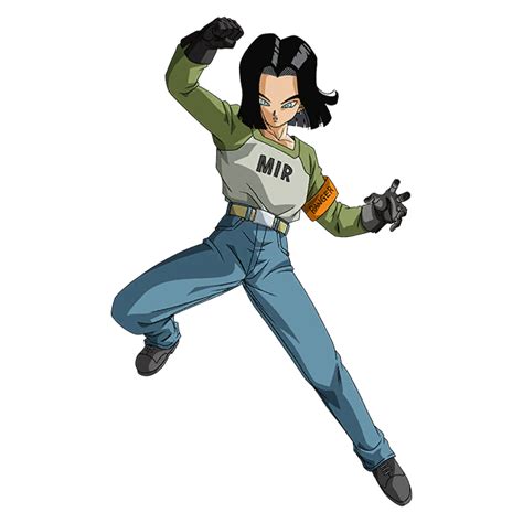 Drawing dragon ball z android 17. Android 17 (Super) render SDBH World Mission by maxiuchiha22 on DeviantArt | Dbz characters ...