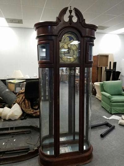 ridgeway curio grandfather clock for sale in arlington tx 5miles buy and sell