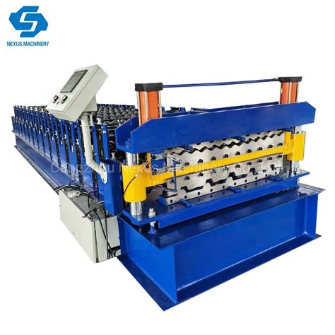 Double Layer Roll Forming Machine For Metal Ibr 760 And Corrugated Roof