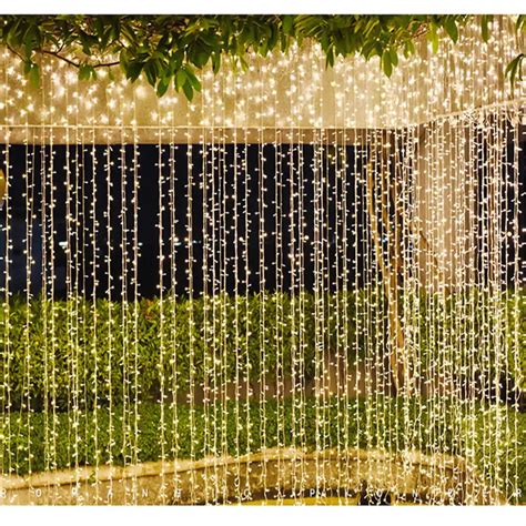 100 Led Curtain Light String Usb Powered Fairy For Home Garden Bedroom