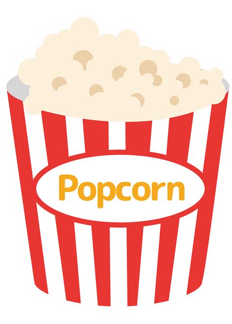 Popcorn Reds Clip Art Library