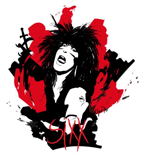 Nikki Sixx Ii Nikki Sixx Drawings Motley Crüe