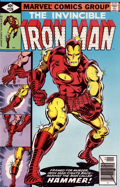 The Invincible Iron Man 126 Marvel 1979 Cover Art By John Romita Jr