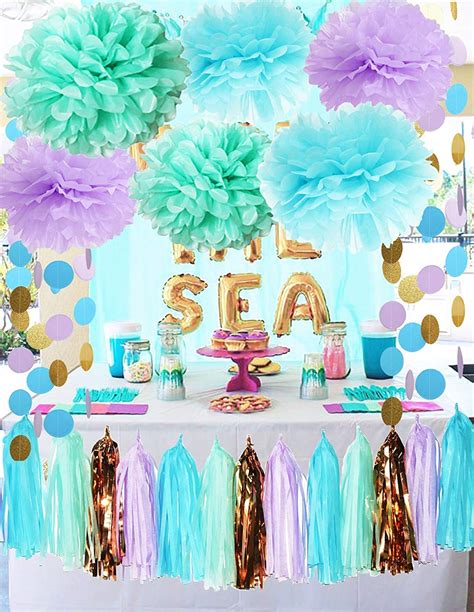 Buy Mermaid Party Decorations Wonderland Frozen Party Decorationsunder