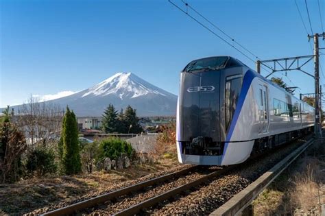 Fuji Excursion Direct Train From Shinjuku To Mount Fuji Jr Pass