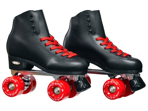 Classic Black And Red Epic Skates