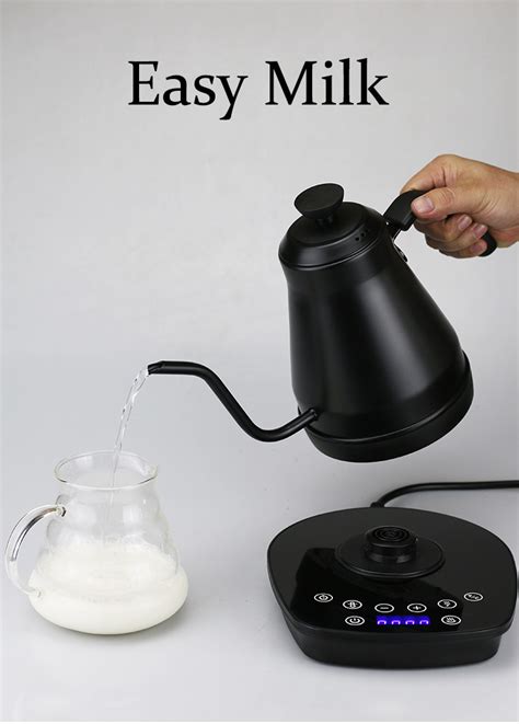 Electric Kettle Variable Temperature Digital Pour Over Coffee Gooseneck