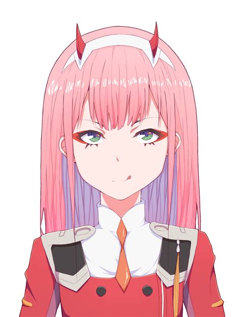 One million is also referred to as one t. Zero Two tattoo Darling in the FranXX | Rebrn.com