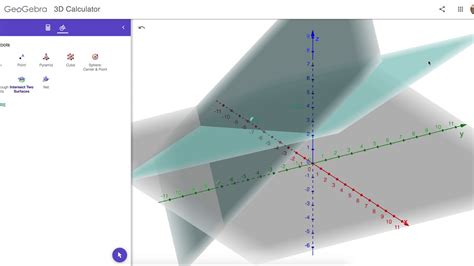 How To Solve A 3 X 3 Linear System Of Equations Geometrically In