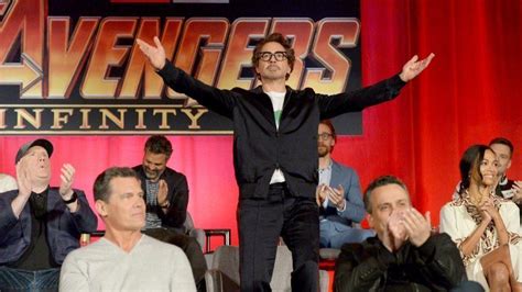 The Stars Come Out For Avengers Infinity War Press Conference — But