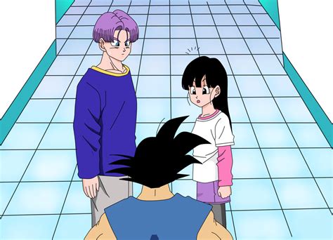 Trunks And Pan Dragon Ball By Ladypan3 On Deviantart
